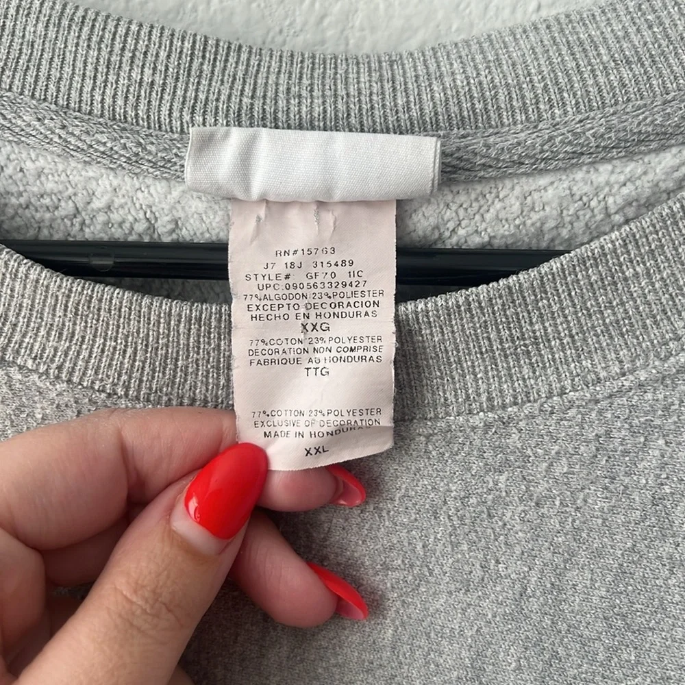 Champion Gray Men's Sweater - 2X/XXL - Picture 6 of 9